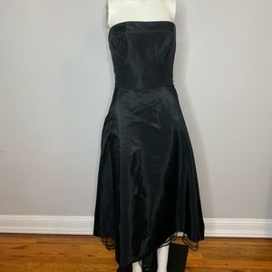 Formal evening gown | Black | Tulle border